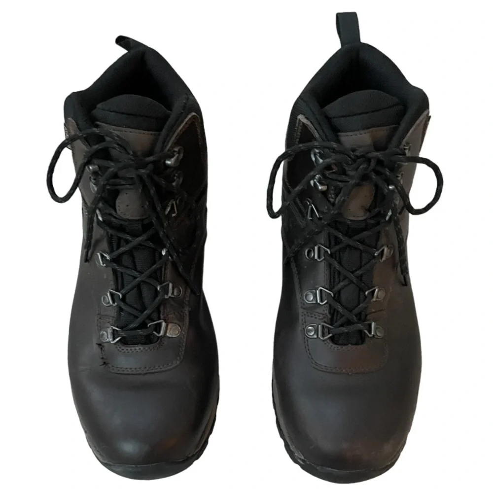 New Eddie Bauer Waterproof Leather Hiking Boots Everett Lace Up Winter Boots
